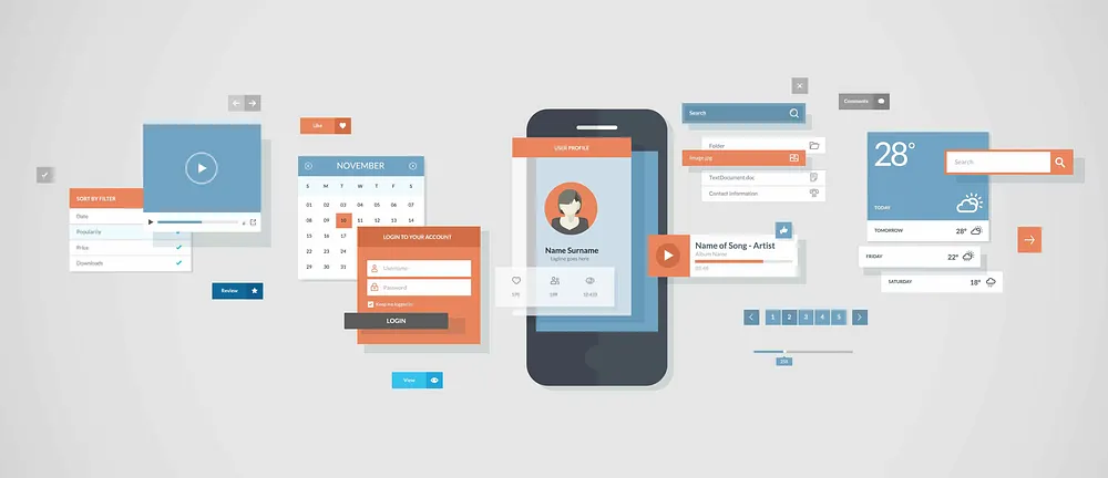 Random example, Material Design on thenextweb.com